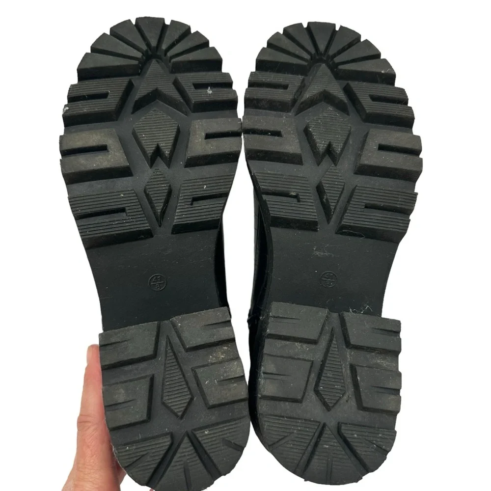 Truffle Chunky Boots 10